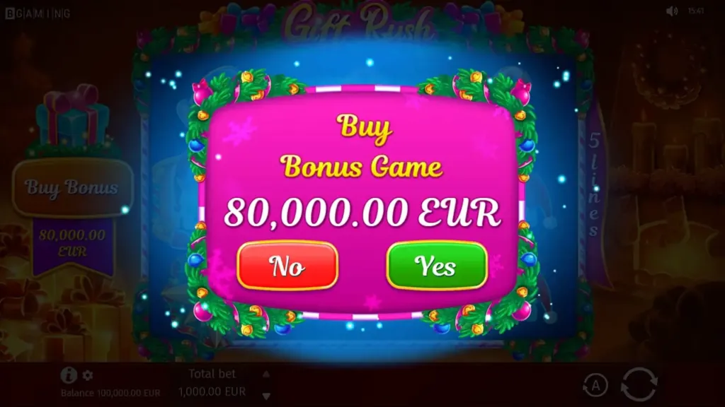 BG Gift Rush Screenshot