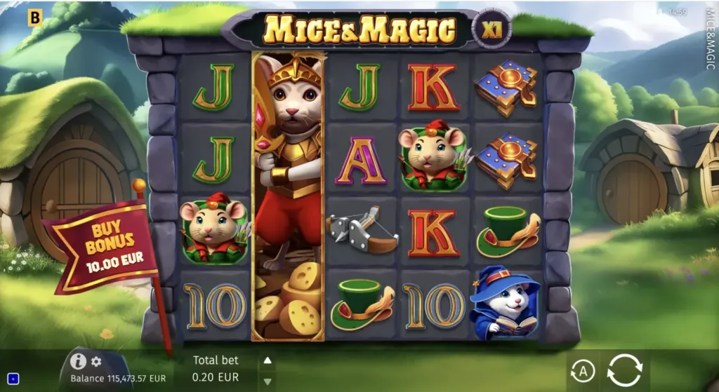 BG Mice & Magic Wonder Spin Screenshot