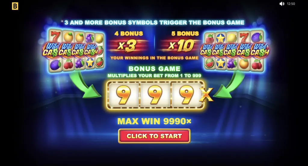 BG Wild Cash Screenshot