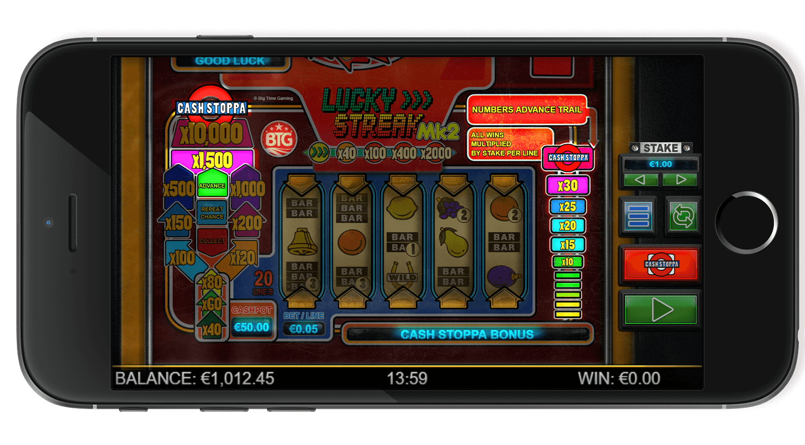 Lucky Streak Mk2 Screenshot