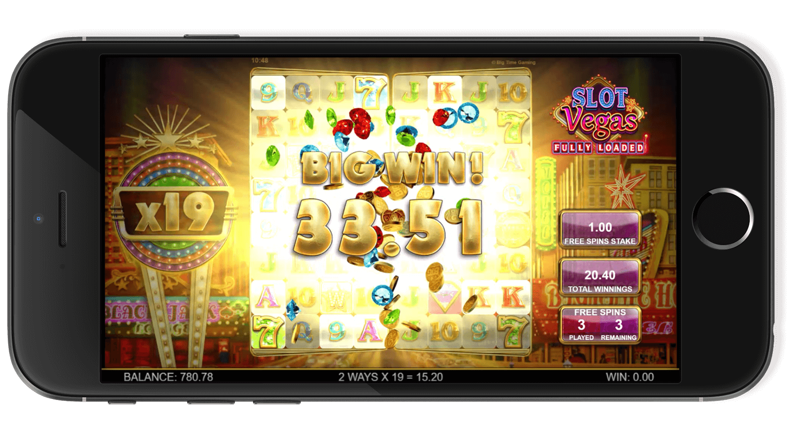 Slot Vegas Fully Loaded Screenshot