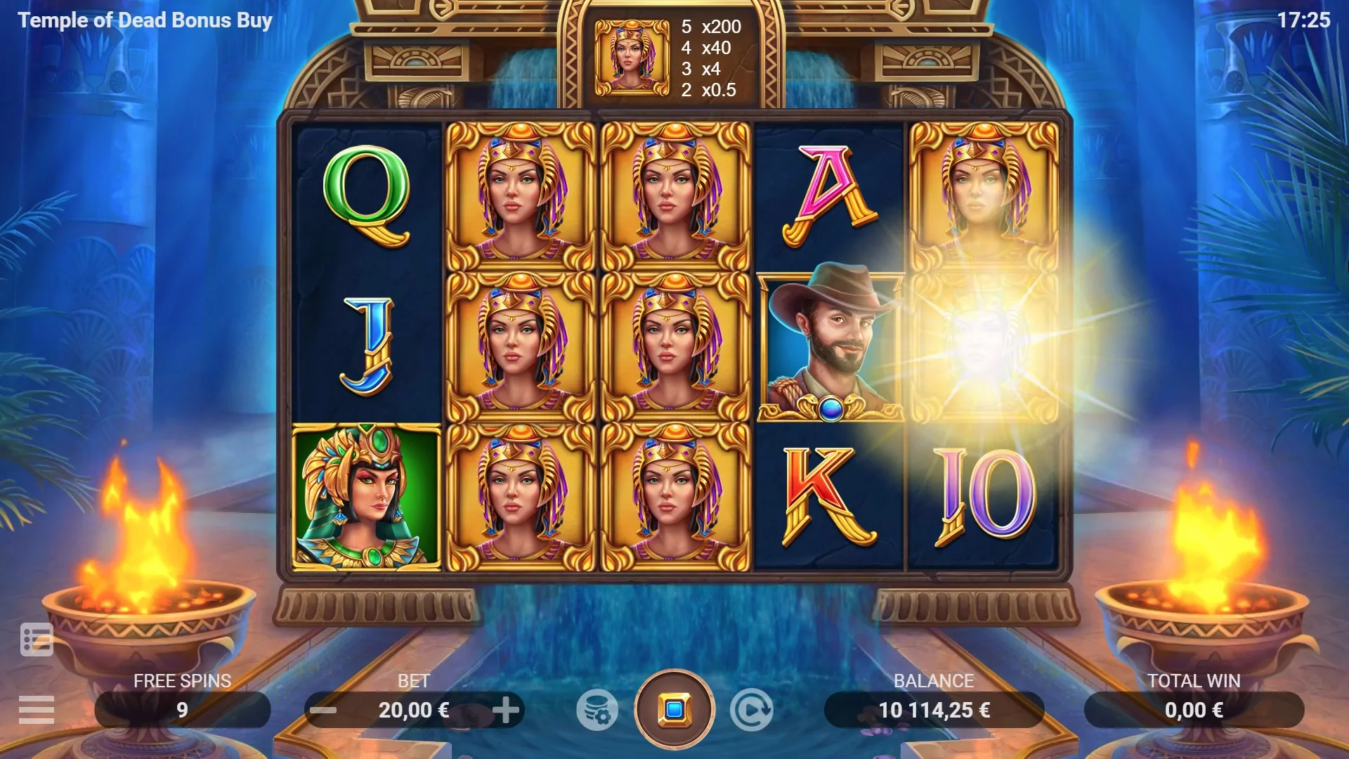 EVO Temple Of Dead Bonus Buy Screenshot