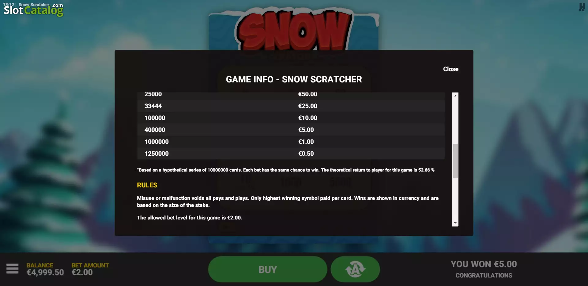 Hack Snow Scratcher Screenshot