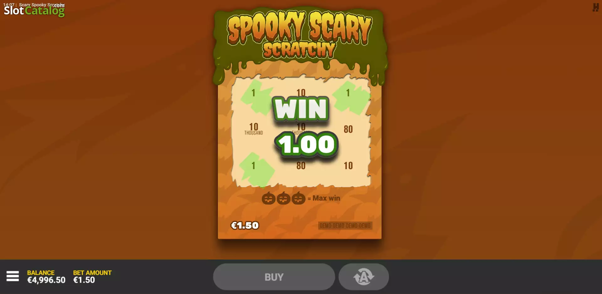 Hack Spooky Scary Scratchy Screenshot