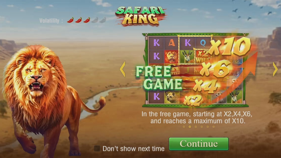 Safari King Screenshot