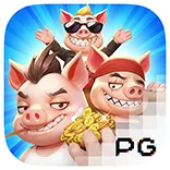Three Crazy Piggies Screenshot