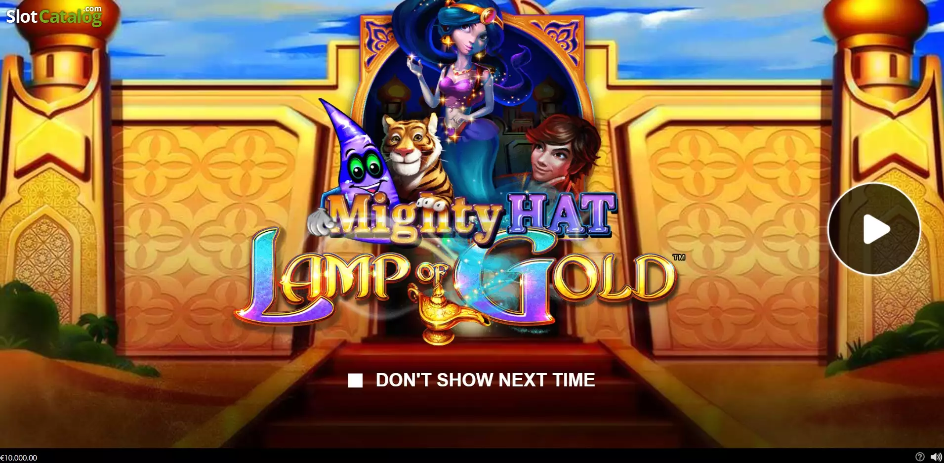 PT Mighty Hat Lamp of Gold Screenshot