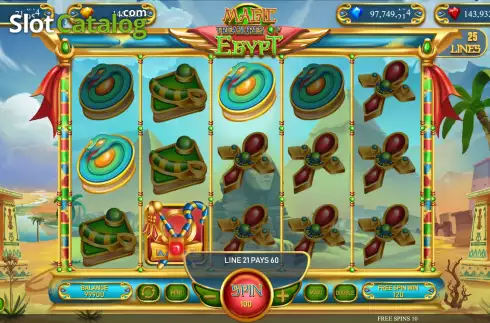 Pop Magic Treasures Of Egypt Screenshot