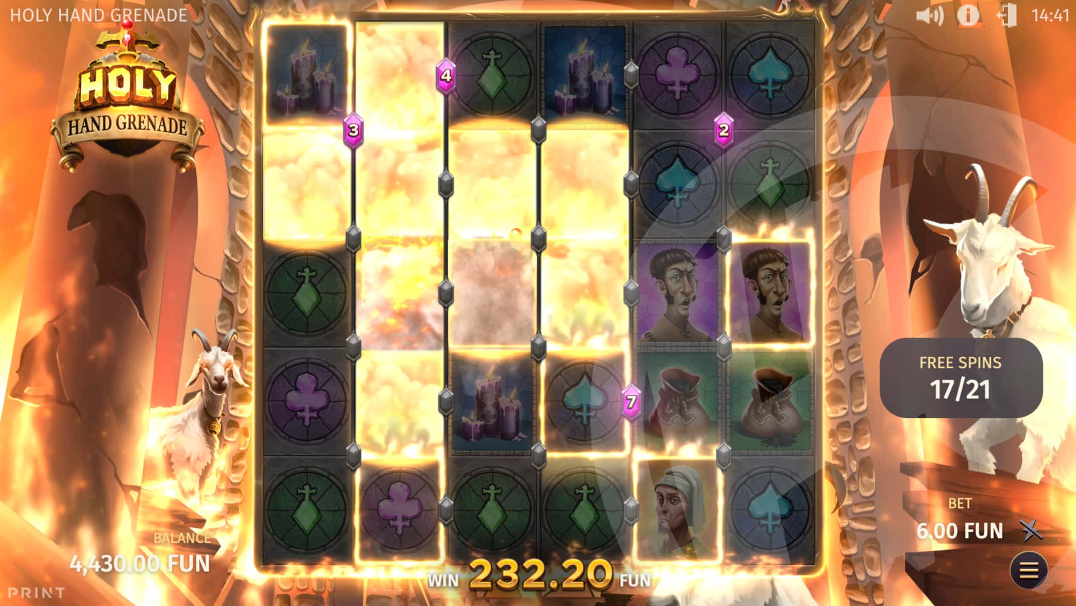 Holy Hand Grenade Screenshot